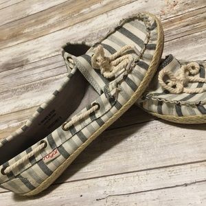 Sugar summer slip-ons size 9